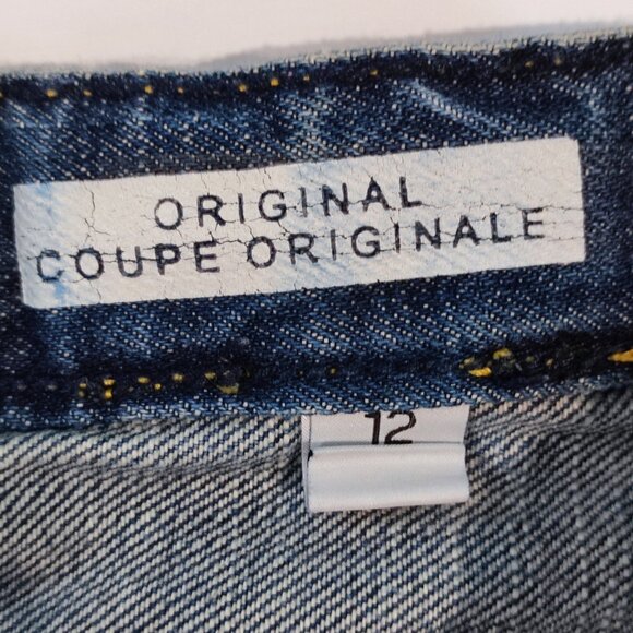 GAP kids 1969 jeans original style blue boys size 12 - Picture 6 of 15